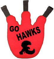 Foam Hands: 16 inch Talon with Extended Claws Foam Mitts